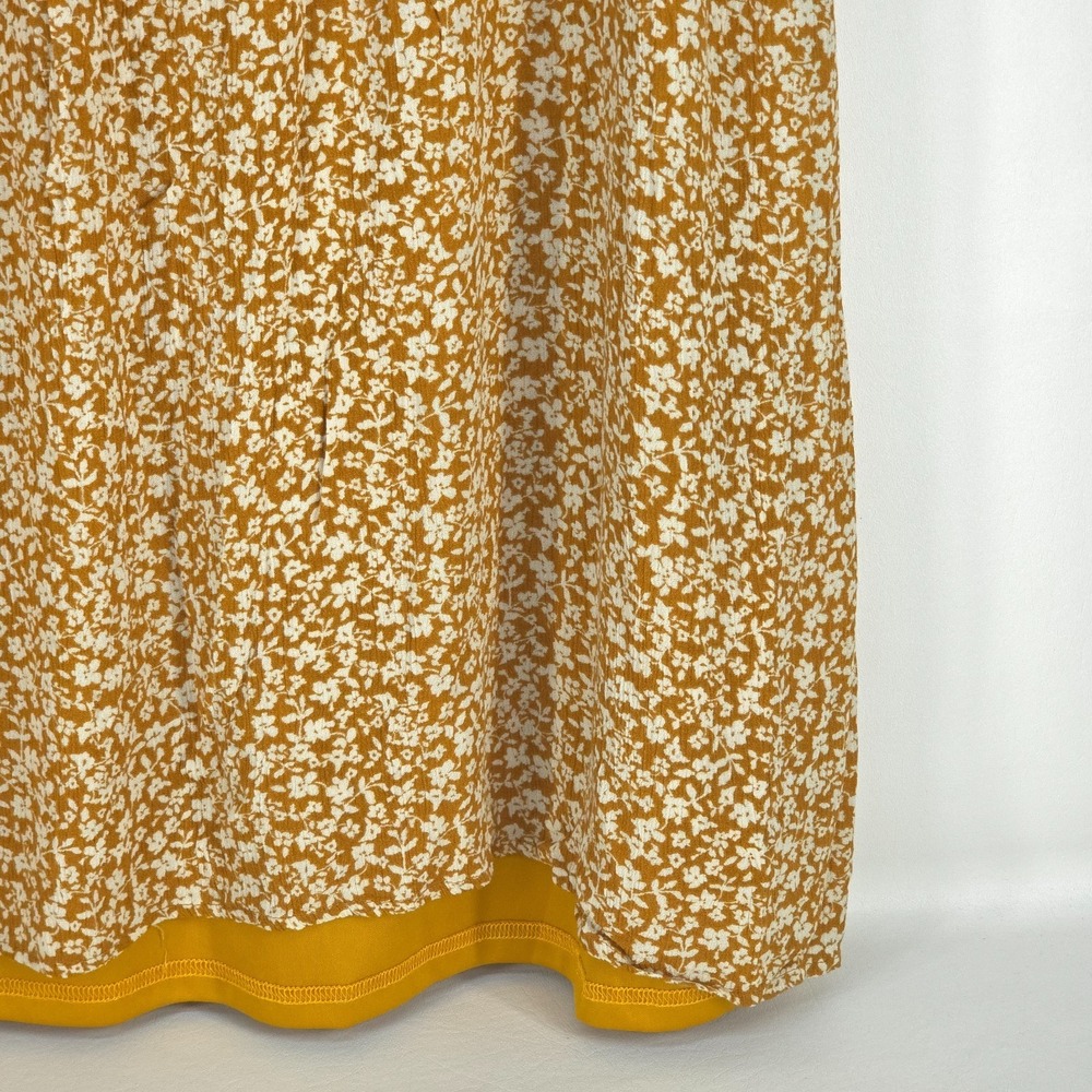 Savannah Jane Flutter Sleeve Blouse 1X Embroidered Floral Cottage Peasant Boho - Picture 10 of 14